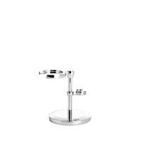 Traditional Series Chrome Safety Razor & Shaving Brush Stand