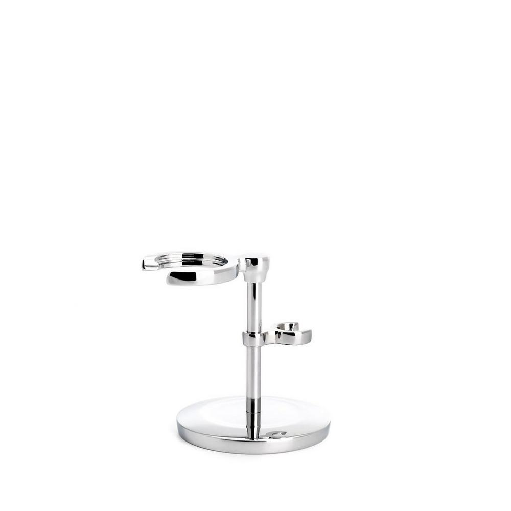 Mühle Traditional Series Chrome Safety Razor & Shaving Brush Stand