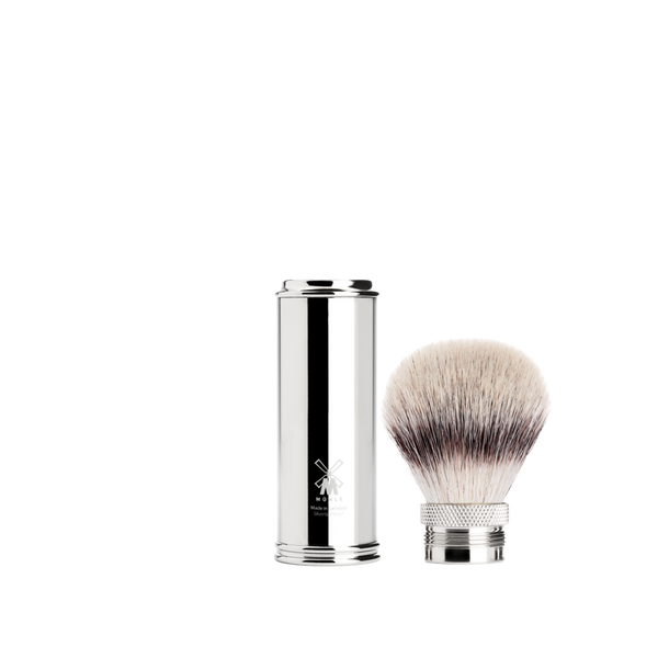 MÜHLE Travel Chrome Silvertip Fiber Travel Shaving Brush #2