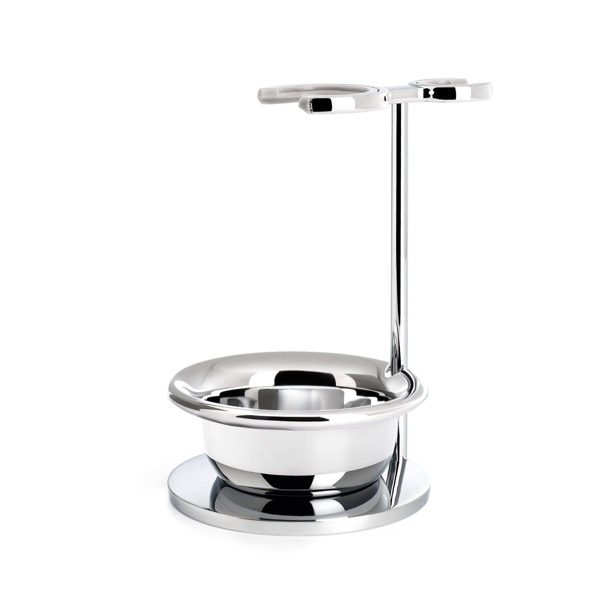 MUHLE Vivo & Rytmo Chrome Shaving Set Stand w/Bowl #1