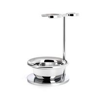 Vivo & Rytmo Chrome Shaving Set Stand w/Bowl