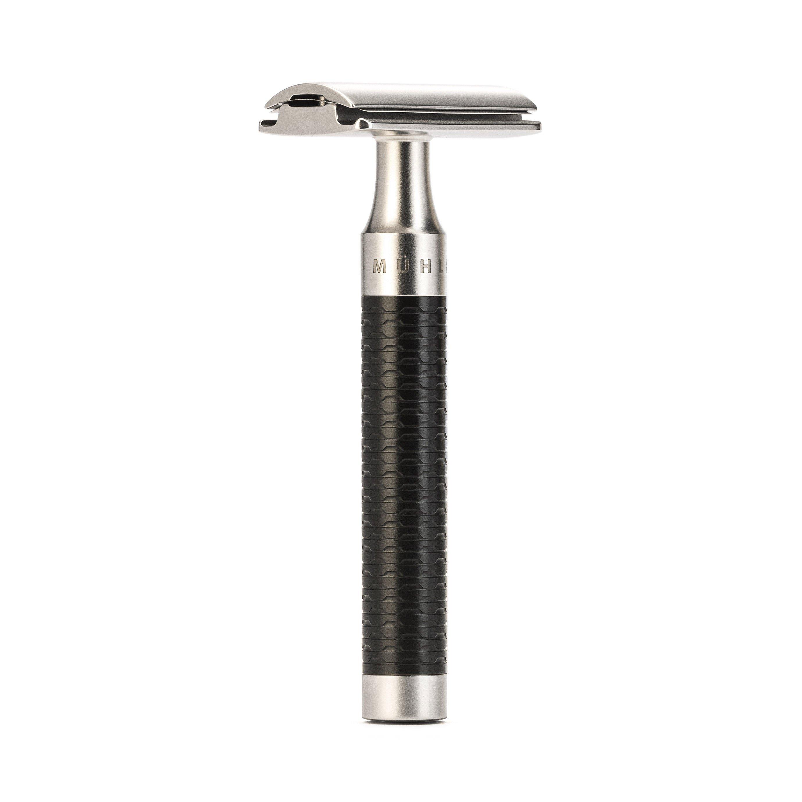 MUHLE Rocca Stainless Steel & Black Safety Razor #1