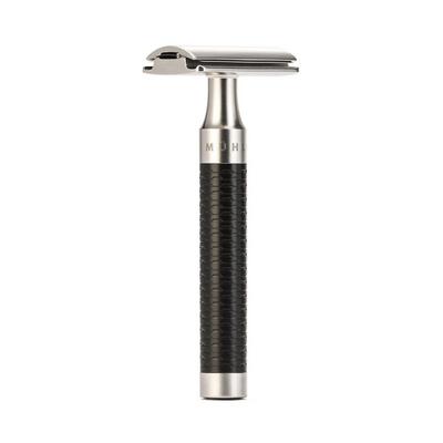 MUHLE Rocca Stainless Steel & Black Safety Razor