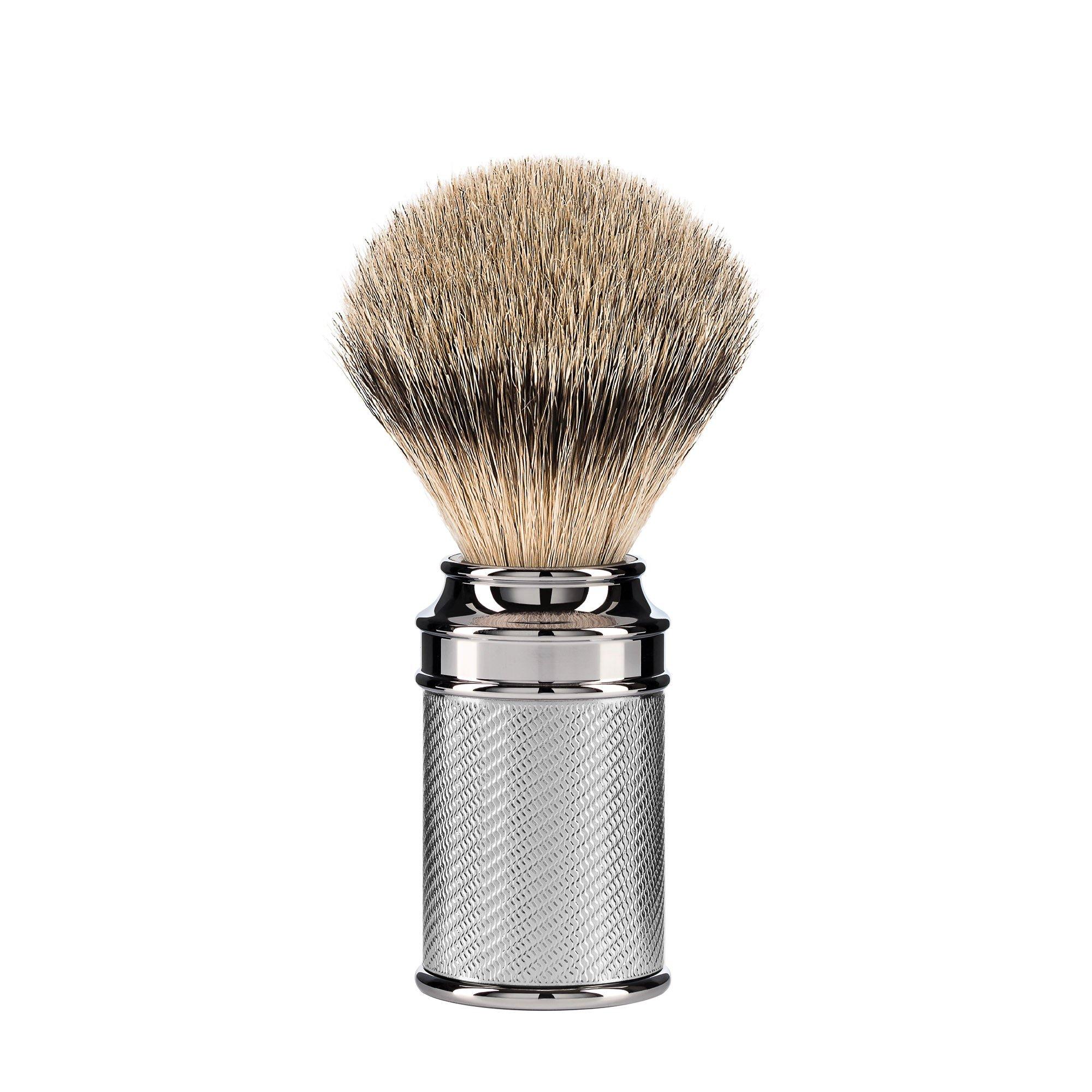 MUHLE Traditional Chrome Silvertip Badger Shaving Brush #1
