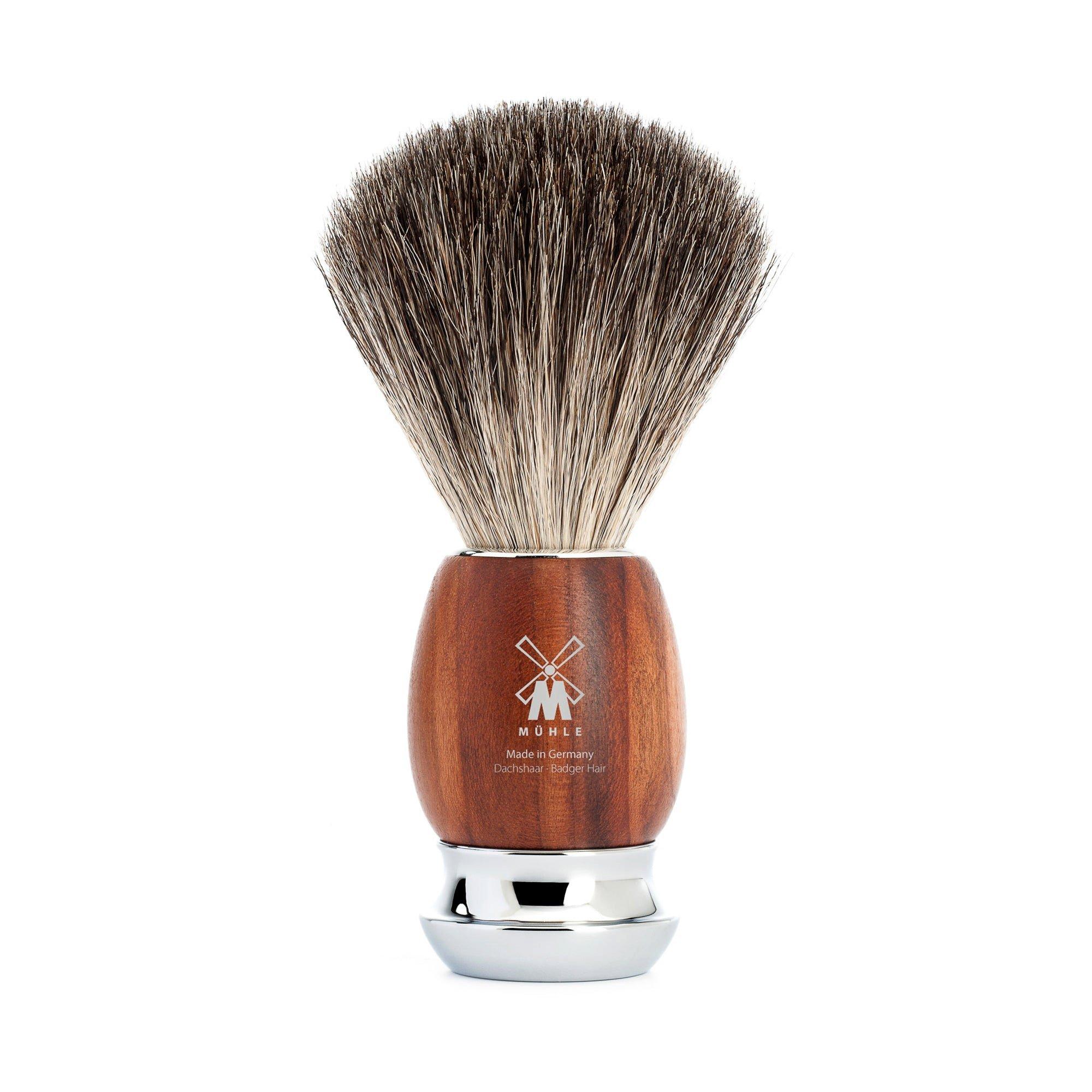 MUHLE Vivo Plumwood Pure Badger Shaving Brush #1