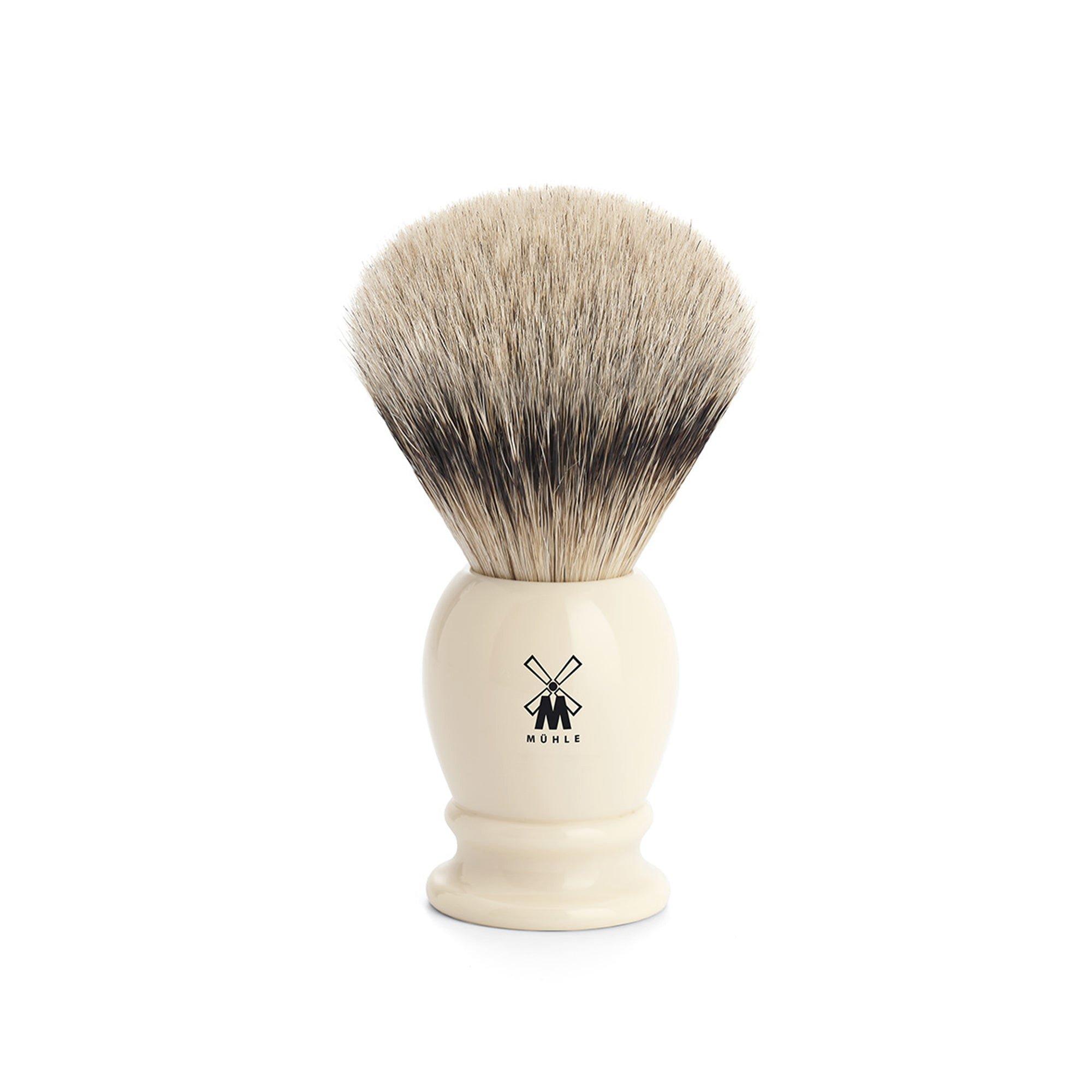 MUHLE Classic Large Faux Ivory Silvertip Badger Shaving Brush #1
