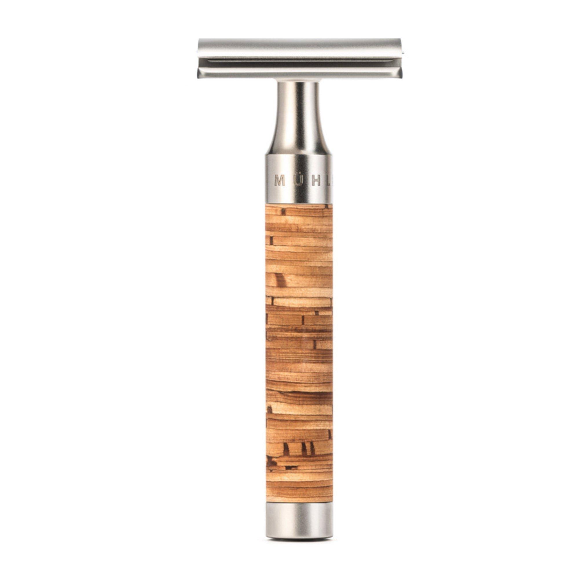 MUHLE Rocca Stainless Steel & Birch Bark Safety Razor #1