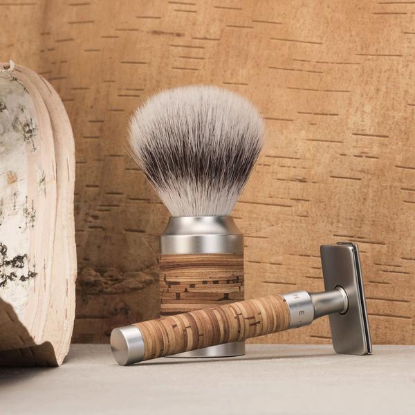MÜHLE Rocca Stainless Steel & Birch Bark Safety Razor #2