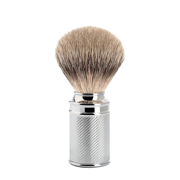 MUHLE Chrome Silvertip Badger & Closed Comb Safety Razor Shaving Set #3