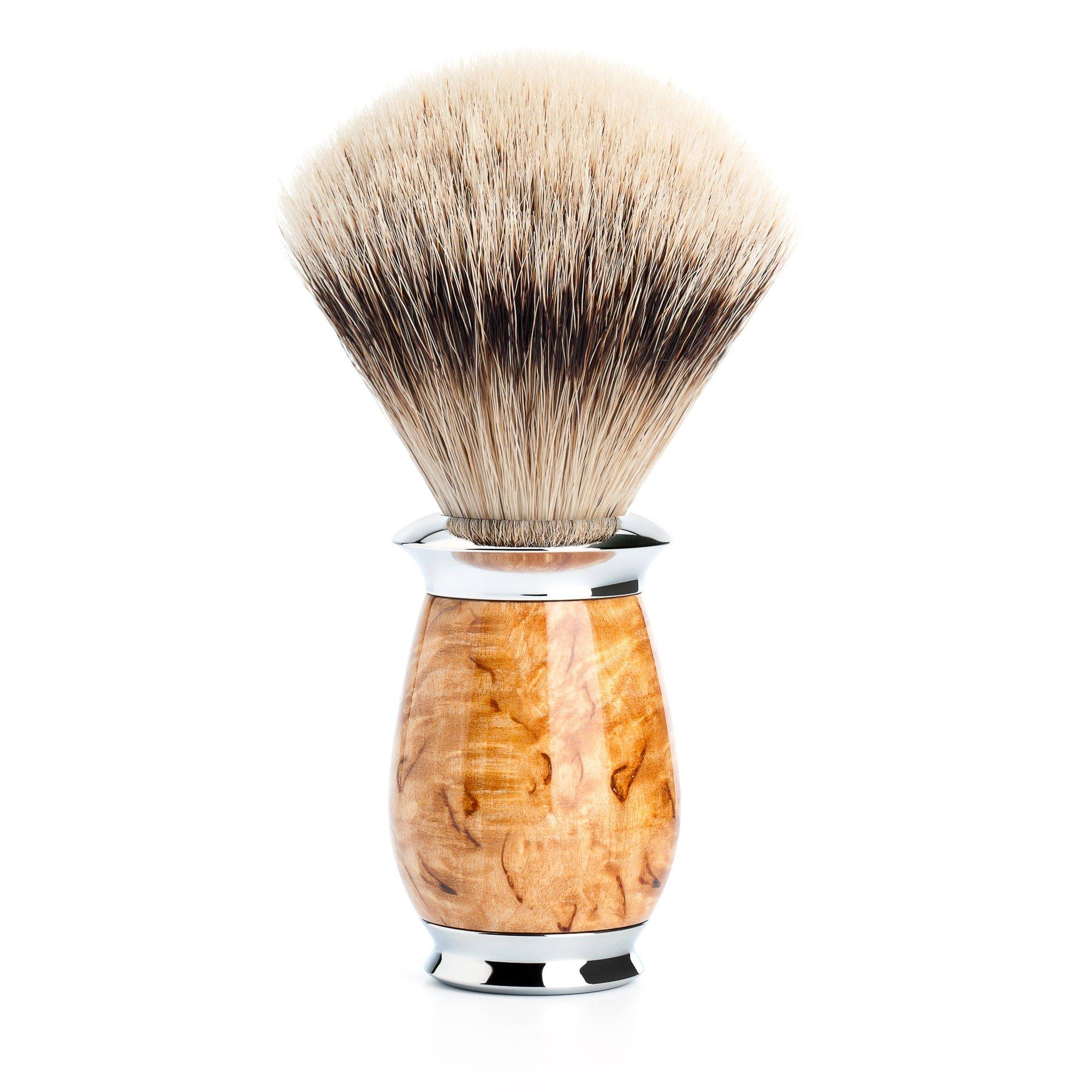 MUHLE Purist Karelian Masur Birch Silvertip Badger Shaving Brush #1