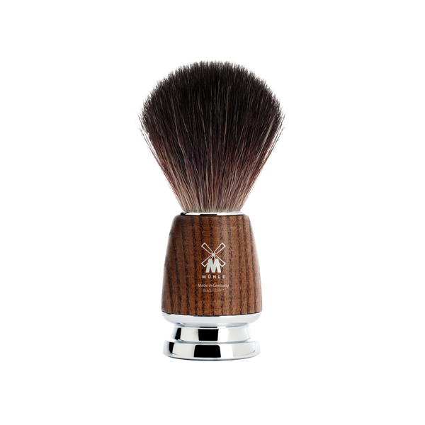 MÜHLE Rytmo Steamed Ash 4-Piece Black Fiber & Safety Razor Shaving Set #3