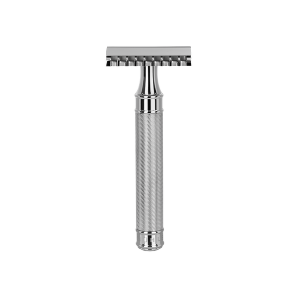 MÜHLE Traditional Large Steel Safety Razor - Open Comb #1