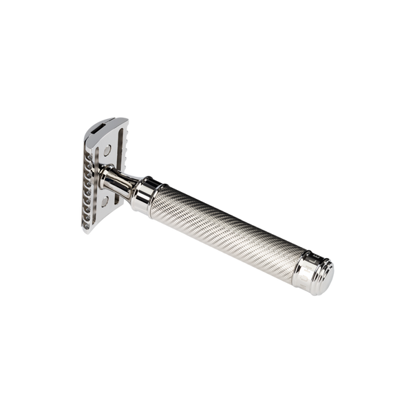 MÜHLE Traditional Large Steel Safety Razor - Open Comb #2