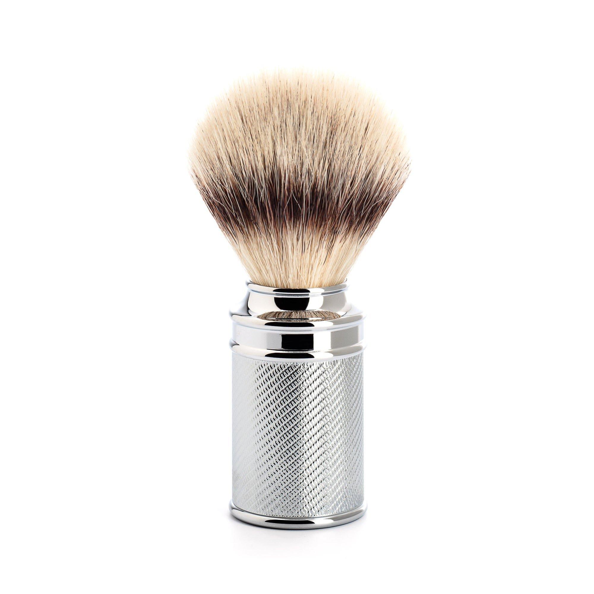 MUHLE Traditional Chrome Silvertip Fiber Shaving Brush #1