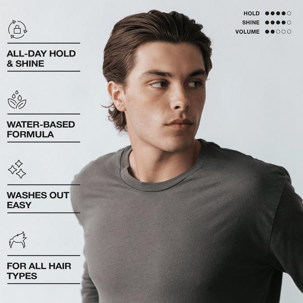 CRVFT  Gel Pomade High Hold, High Shine, Water-Based #4