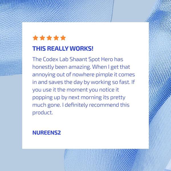 Codex Labs Shaant Spot Hero Blemish Treatment #7