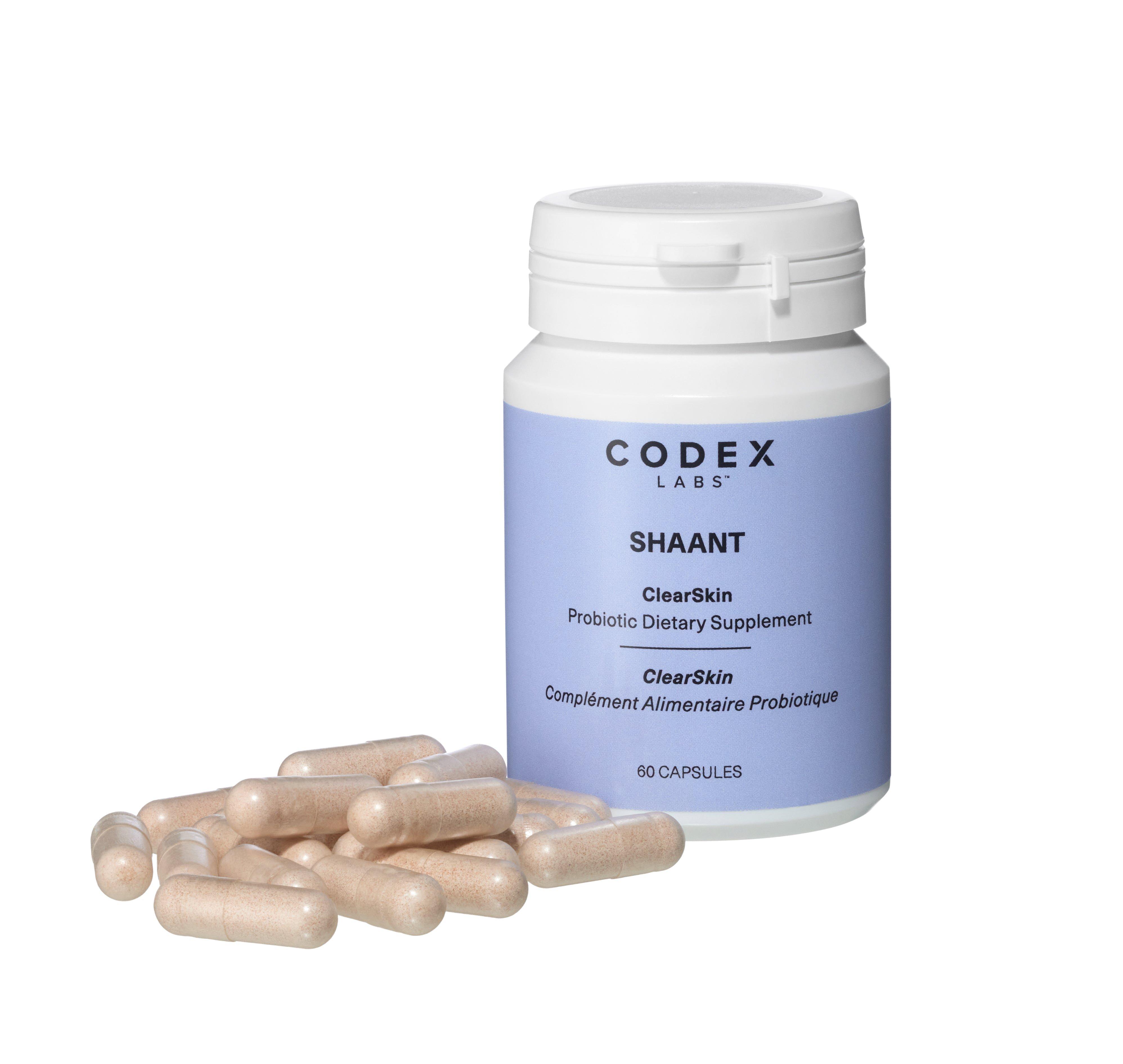 Codex Labs Shaant Clear Skin Probiotic Supplement 2.0 #1