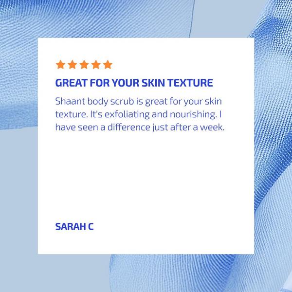 Codex Labs Shaant Hydrating Acne Body Scrub #5