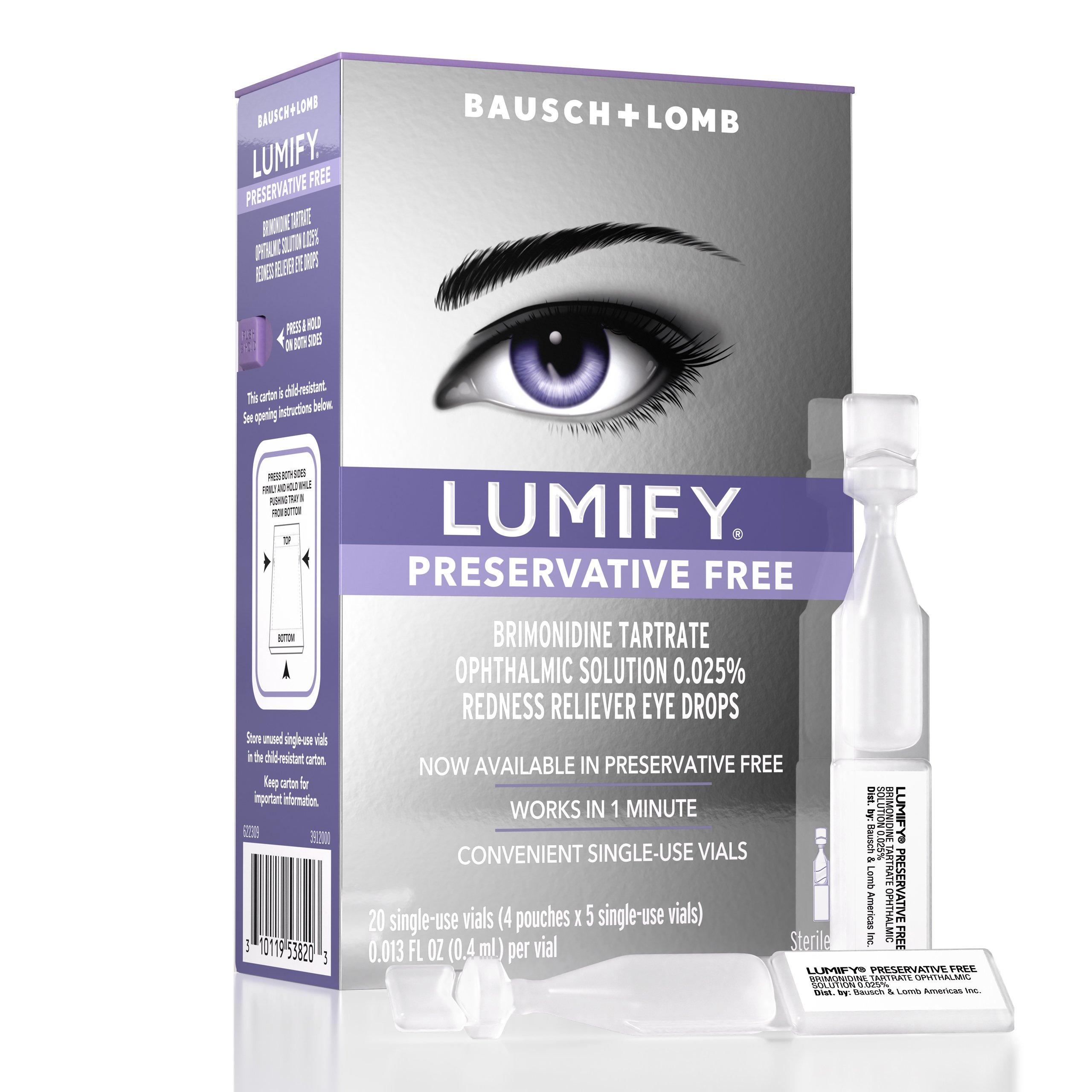 Lumify Preservative Free Redness Reliever Eye Drops #1