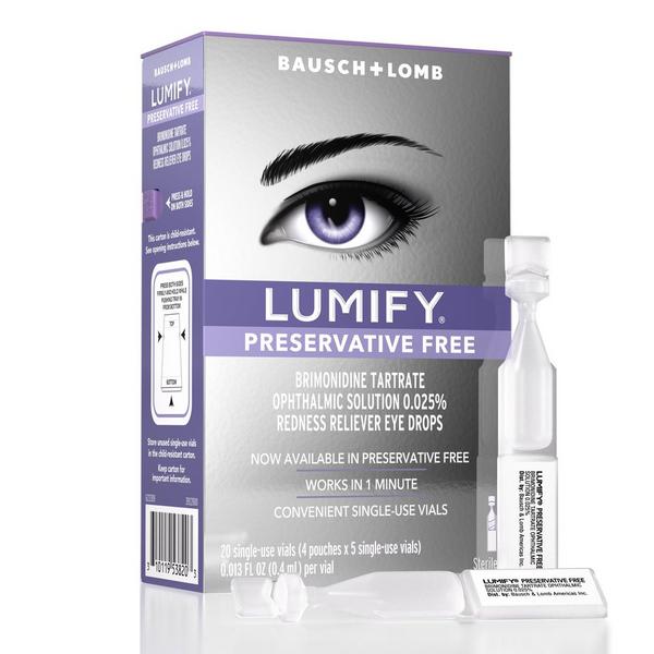 Lumify Preservative Free Redness Reliever Eye Drops #1