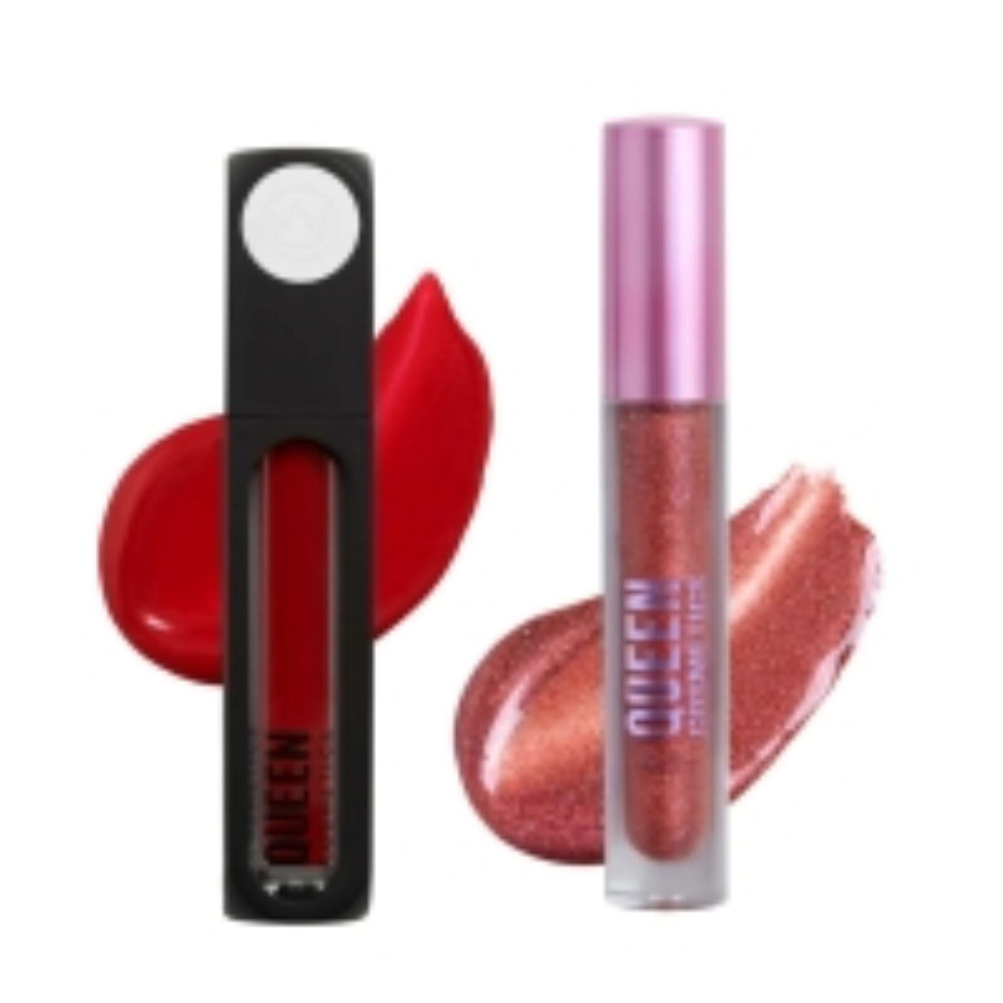 Набор для губ Queen Cosmetics Lip Kit, цвет: Power Trip — фото 3