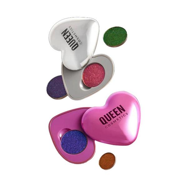 Queen Cosmetics Sublime Hearts Refillablle Compact #2