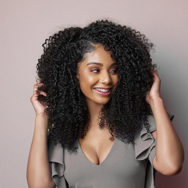 True + Pure Texture Sasha Curl Deep Curly Human Hair Wefts (Bundles) Extensions #4