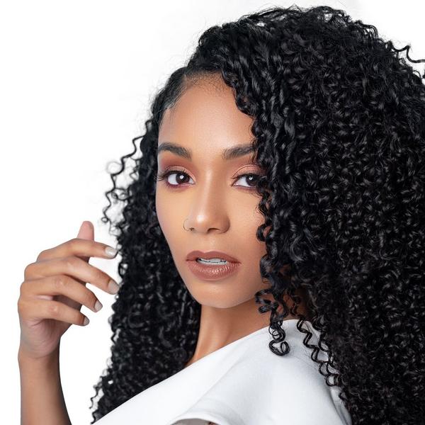 True + Pure Texture Sasha Curl Deep Curly Human Hair Wefts (Bundles) Extensions #6