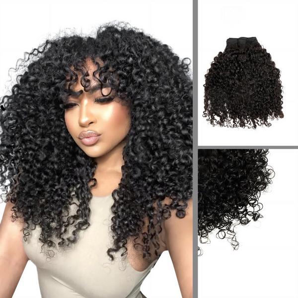 True + Pure Texture Sasha Curl Deep Curly Human Hair Wefts (Bundles) Extensions #2