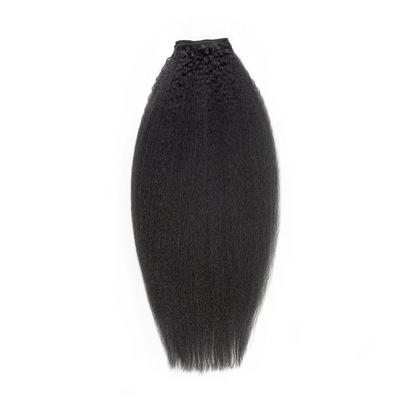 True + Pure Texture Relaxed Natural Blowout Kinky Straight Human Hair Wefts (Bundles) Extensions