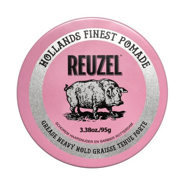 REUZEL Pink Grease Pomade Oil-Based Strong Hold #1