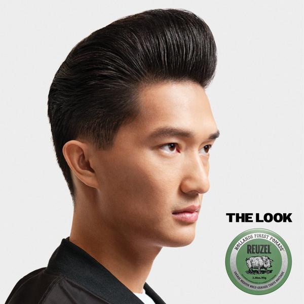 REUZEL Green Grease Pomade Oil-Based Medium Hold #2