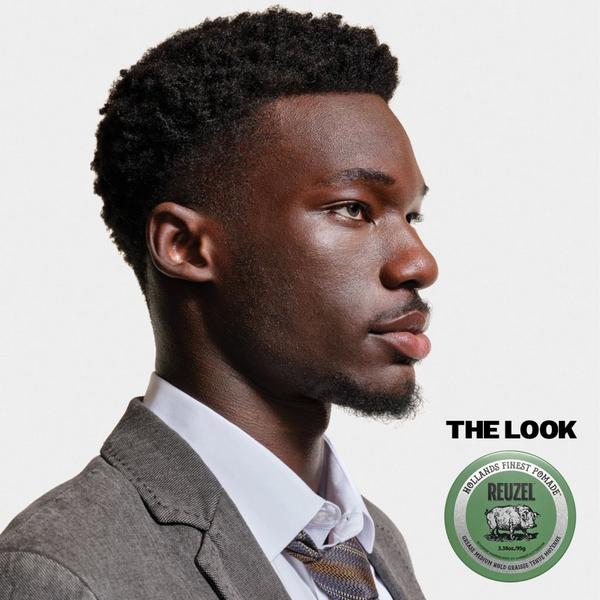 REUZEL Green Grease Pomade Oil-Based Medium Hold #3