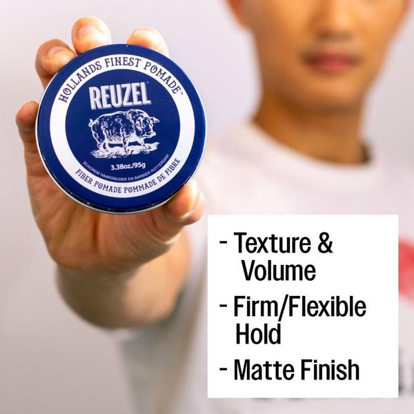 REUZEL Fiber Pomade Flexible Hold Low Shine #7