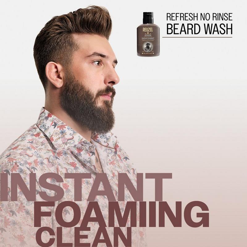 REUZEL - REFRESH No Rinse Beard Cleanser | Ulta Beauty