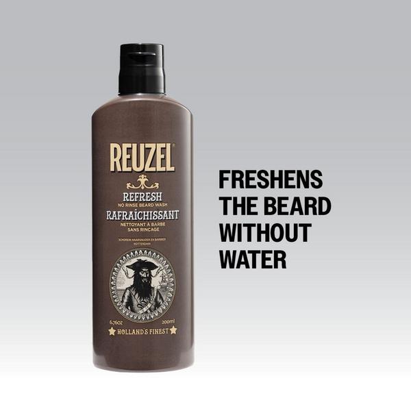 REUZEL REFRESH No Rinse Beard Cleanser #3