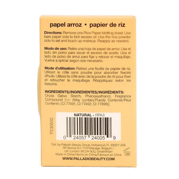 Palladio Beauty Rice Paper Blotting Sheets #3