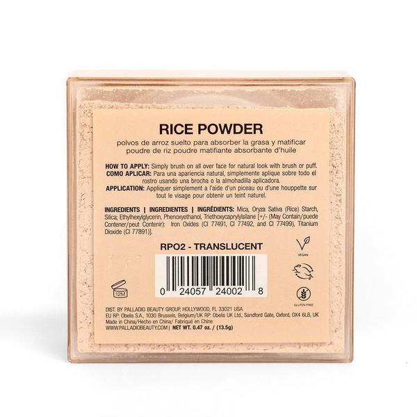 Palladio Beauty Rice Powder Setting Powder #3
