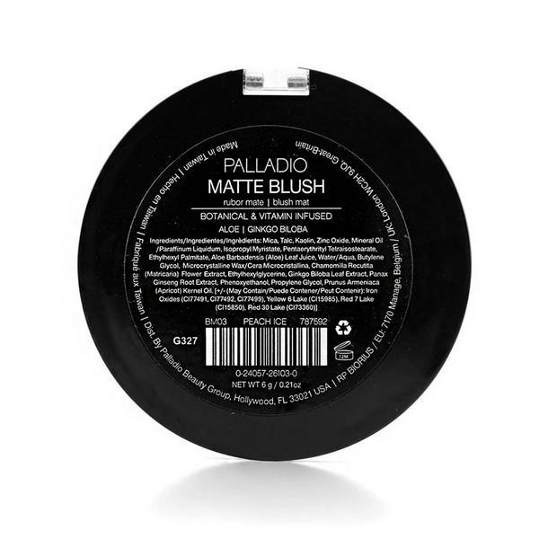 Palladio Beauty Matte Blush #3