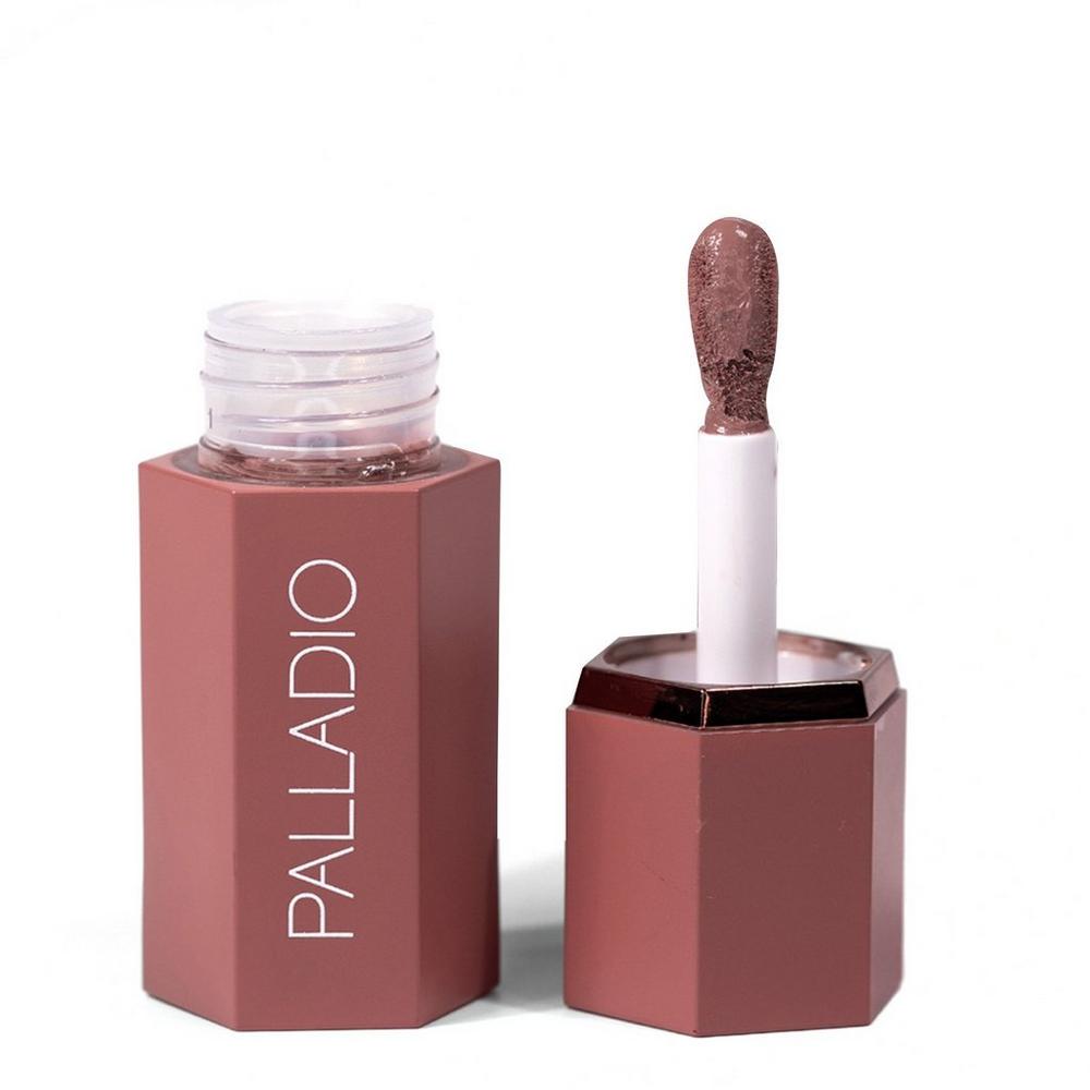 Palladio Beauty Liquid Blush - 2-in-1 Lip & Cheek Tint - Dusty Rose In Pink