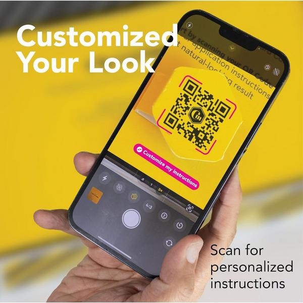 Cleverman All-In-One Beard, Hair & Touch Ups Reusable Dye Kit for Men –Ammonia-Free Gray Coverage #7