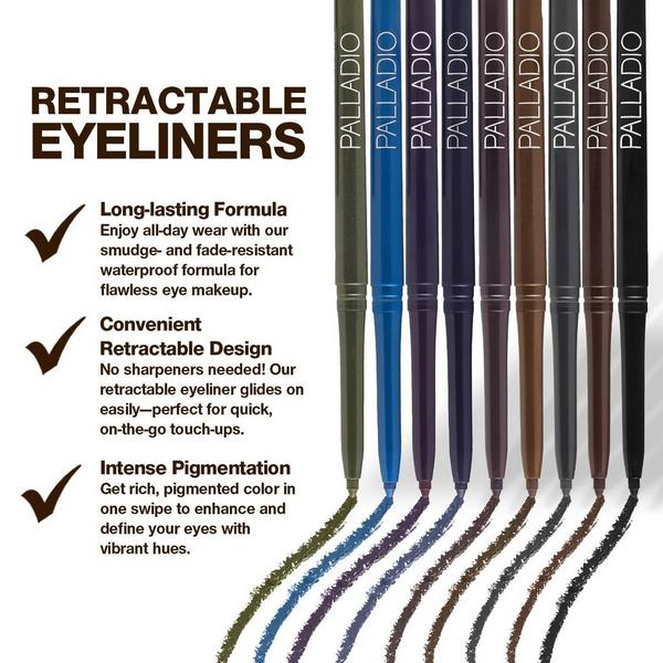 Palladio Beauty Retractable Waterproof Eyeliner #5