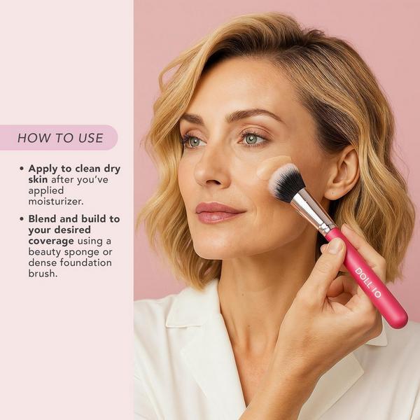 Doll 10 Peptide Bounce Flexible Foundation with Marshmallow #7