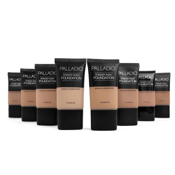 Palladio Beauty Powder Finish Liquid Foundation #6
