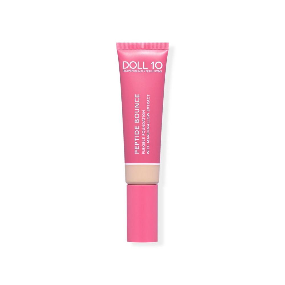 Doll 10 Peptide Bounce Flexible Foundation With Marshmallow - Light In White