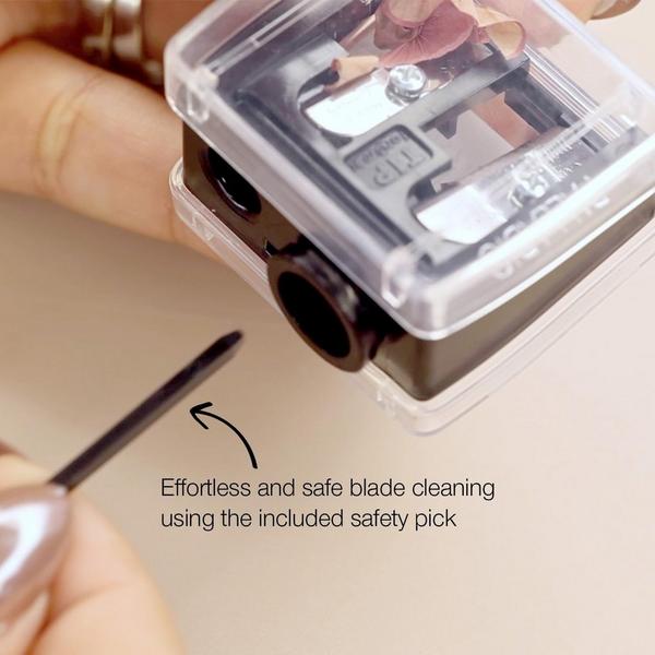 Palladio Beauty 3-in-1 Stainless Steel Cosmetic Sharpener #5