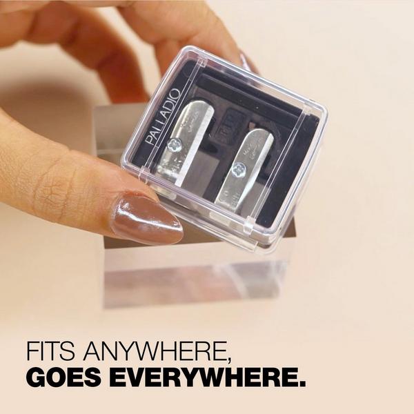 Palladio Beauty 3-in-1 Stainless Steel Cosmetic Sharpener #6