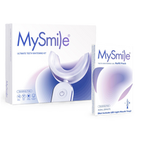 Ultimate Teeth Whitening Kit with Enamel Strengthening Gel + Extra Gel Refill Pack Bundle