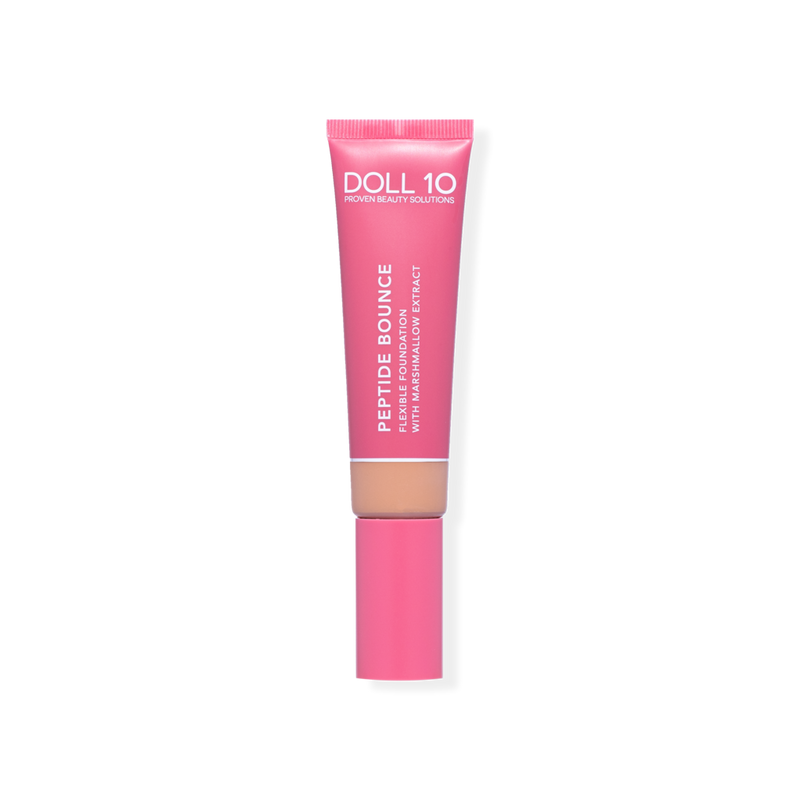 ファンデーション Be bouncy. moreboundessence SPF50+/PA+++ Doll 10 - Tan/Deep Peptide Bounce Flexible Foundation with