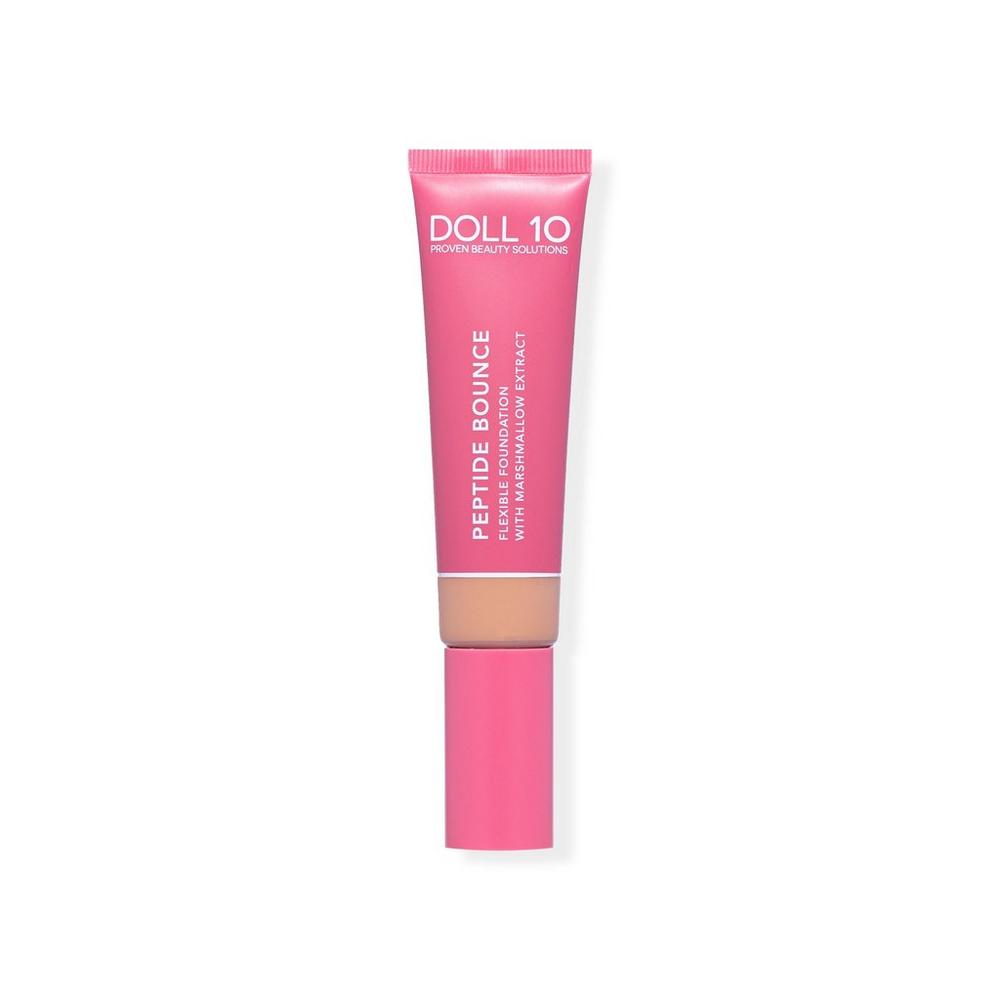 Doll 10 Peptide Bounce Flexible Foundation With Marshmallow - Tan/deep